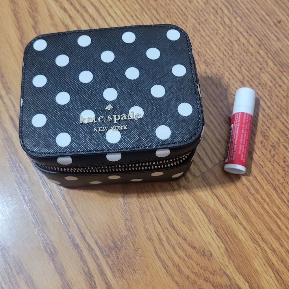kate spade cheers charming dot travel case